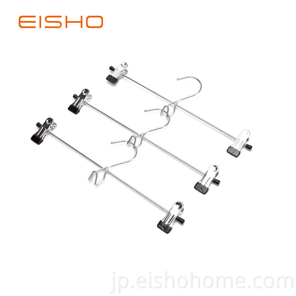 Factory Supplier Metal Clips Hanger For Pants